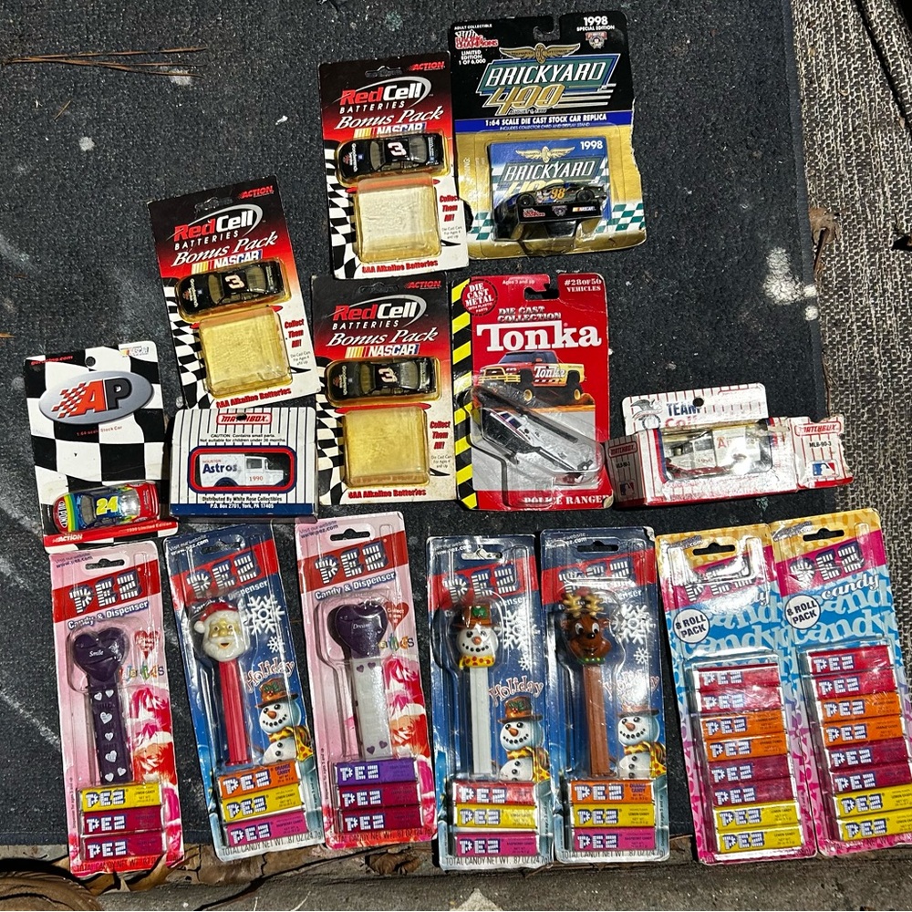 Assorted PEZ Dispensers and Collectible Items